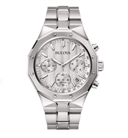 Orologio Bulova Uomo Octagon Chronograph in Acciaio 96B408 - 96B408